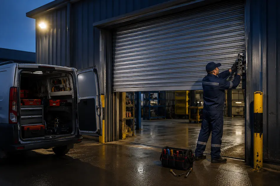Emergency roller shutter door repairs